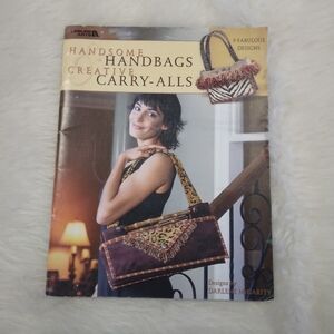 BOOK Leisure Arts Handsome Handbags & Creative Carry-Alls, 9 Fabulous Designs